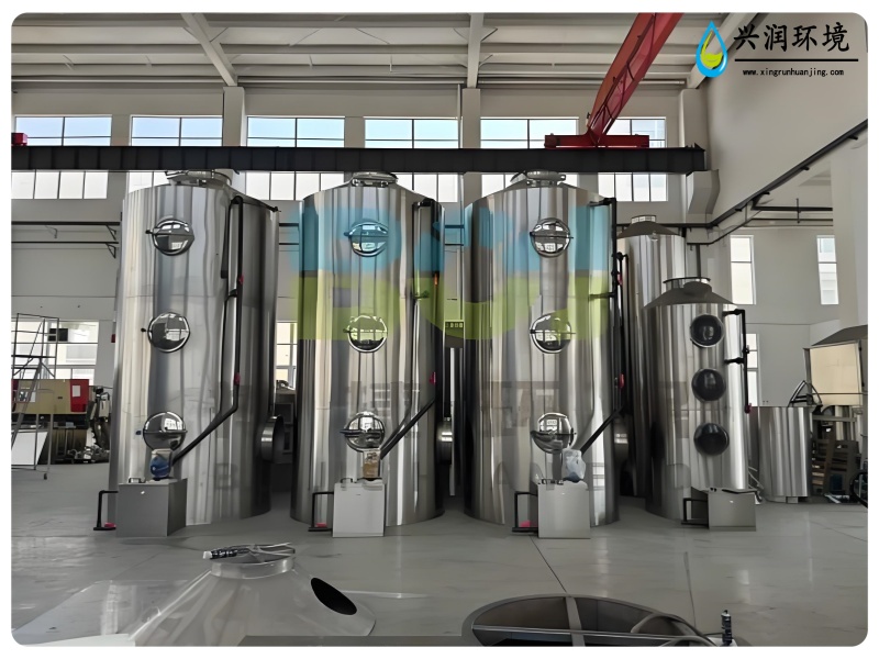 不锈钢喷淋塔厂家 工业酸碱废气洗涤净化设备 304/316L 防腐喷淋塔